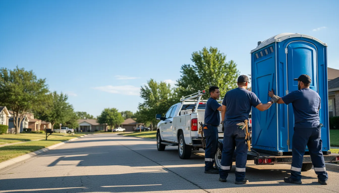 Portable Toilet Rental in West Orange, NJ near me